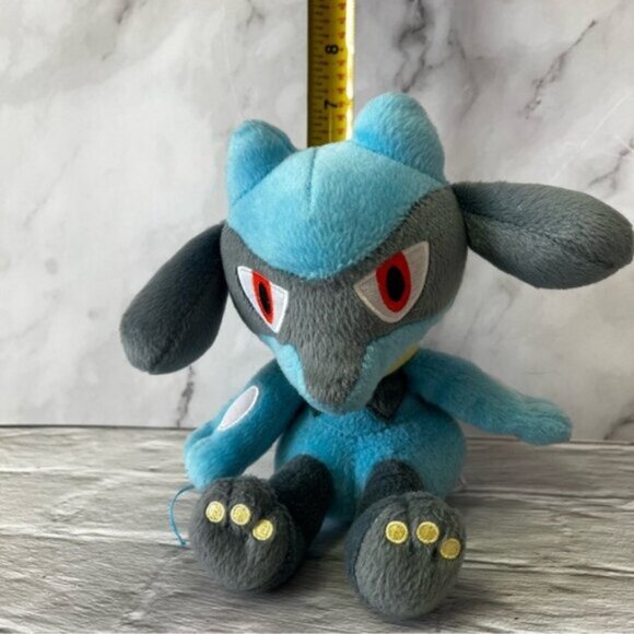 TOMY Pokemon Riolu 7" Plush Stuffed Animal 2016 - Picture 8 of 8